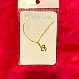 Snake Pendant Necklace
